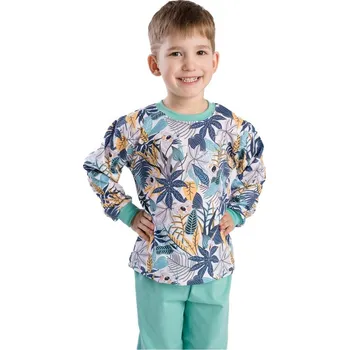 Chlapecké pyžamo Bettymode Dětské pyžamo SPÍCÍ MEDVÍDEK KOALA dlouhý rukáv, 86