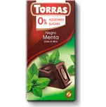 Torras Hořká čokoláda s mátou 75g