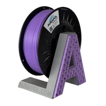 Filament AURAPOL PLA 3D Filament Lavender field částečně transparentní 1 kg 1,75 mm