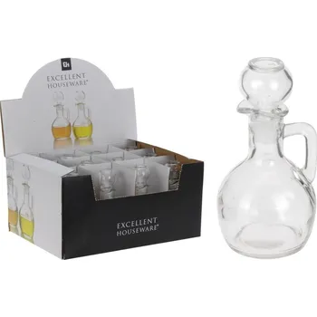 Nádoba na olej a ocet Láhev sklo + zátka sklo 150ml ocet/olej