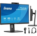 iiyama ProLite XUB2490HSUH-B2 24" IPS LED 4ms 100Hz /HDMI DP/ Windows Hello kamera a mikrofon 0