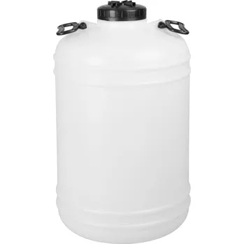 Sud Barel Pannon Fermet 50 lit., závit, úzkohrdlý plastový sud pro kvašení, pitnou vodu, hrdlo 115 mm