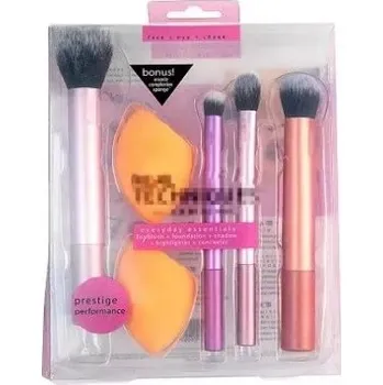 Kosmetický štětec Sada syntetických štětců na make up pro začátečníky i pokročilé | štětce, sada štětců - 4 ks 2 ks vajec