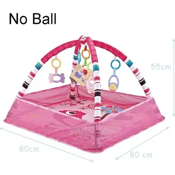 Hrací deka Edukační hrací deka s hrazdičkou pro miminka | hrací podložka, baby gym - C2