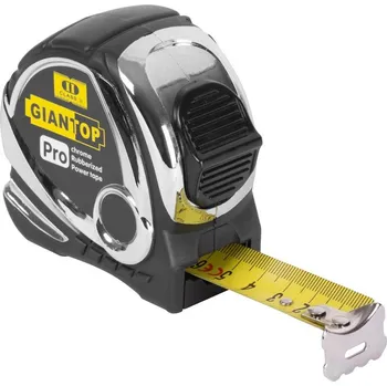 metr Doplňkový sortiment Metr svinovací GIANT, Chrome/Nylon, Class II, 5m, 19mm