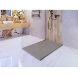 Gamma Erga Almac, SMC sprchová vanička 120 x 80 x 3 cm, šedá matná, ERG-GMA-AL-80120G