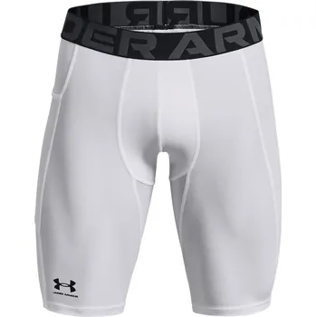 Pánské kraťasy Pánské Kompresní šortky UNDER ARMOUR UA HG ARMOUR LNG SHORTS 1361602-100 – Bílá S