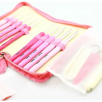 Jehlice Tulip Etimo Rose - sada háčků vel. 2 - 6, růžová