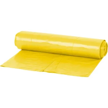 Pytle na odpadky Pytle ROLO MagicHome, 120 lit., recyklační, žluté, bal. 25 ks, classic