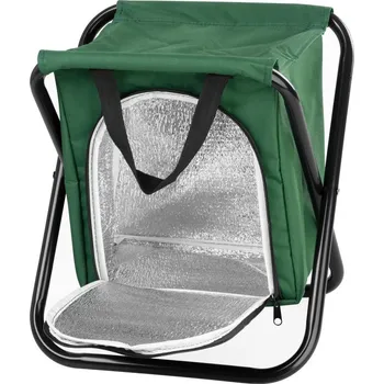 Židle Strend Pro, skládací, s chladícím úložným prostorem, max. 1 150 kg, 32x27x34 cm