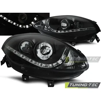 Přední světlomet Tuning-Tec Přední čirá LED světla Fiat Bravo II (2006 - 2014) - černé
