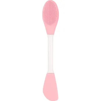 Kosmetický štětec 1-4 ks Štětec a špachtle na masku pro domácí péči | kosmetická pomůcka, štětec na pleť - růžová červená 2