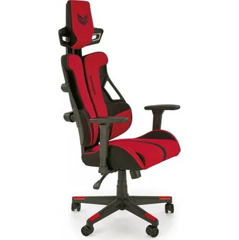 Herní židle Herní židle NITRO II — látka, červená / černá