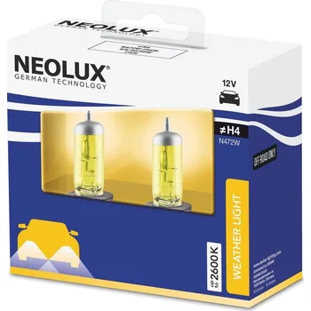 Auto-moto Neolux® N472W-2SCB Žárovka 12V H4