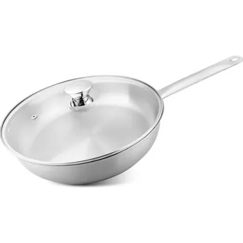 Hrnec Pánev MagicHome Chloe, 24 cm, 2,5 lit., se skleněnou poklicí, nerez