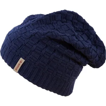 Čepice Kama pletená Merino čepice A123 108 - tmavě modrá UNI