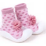 SCORPIO OB-134 Skarpety z gumową podeszwą 3D kwiat dziewczynka 23