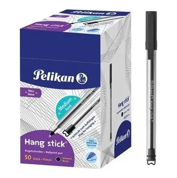 Set školních potřeb Długopis Hang Stick czarny (50szt) PELIKAN