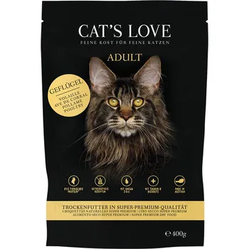 Krmivo pro kočku CAT'S LOVE granule Adult drůbeží 2 kg