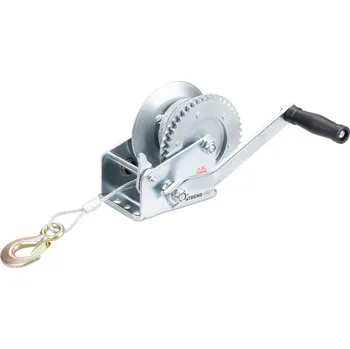 Naviják Strend Pro HW-100-800, ráčnový, ruční, lano 10 m, 4.8 mm, Max. 800 kg