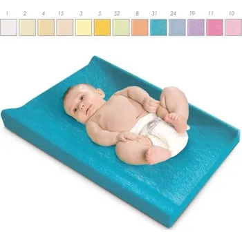 Přebalovací podložka BabyMatex Potah na přebalovací podložku FROTÉ - Šedá