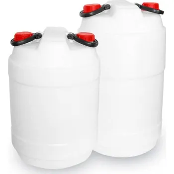 Sud Barel JPP-D 50 lit. UN, plastový sud dvouhrdlý na kvašení, pitnou vodu, HDPE