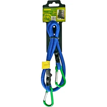 Upínací popruh Guma upínacia Strend Pro GB012, 10 mm, 100 cm, s karabínkami, nos. 12kg