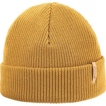 Sušička Kama pletená Merino čepice A159 102 - žlutá UNI