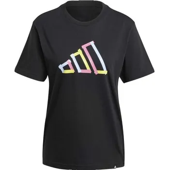 Dámské triko adidas TECH FILL TEE XS Černá, Mix