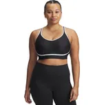 Dámská sportovní podprsenka Under Armour INFINITY MID PIPED S A-C Černá, Bílá