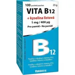 Vita-B12 + kyselina listová 1mg/400mcg 100 tablet