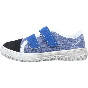 Dětská treková obuv Jonap AIRY modrá riflovina SLIM Velikost: 24