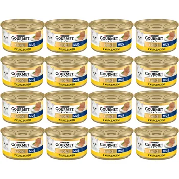 Krmivo pro kočku Purina Gourmet Gold pěna s kuřecím masem 48x85g