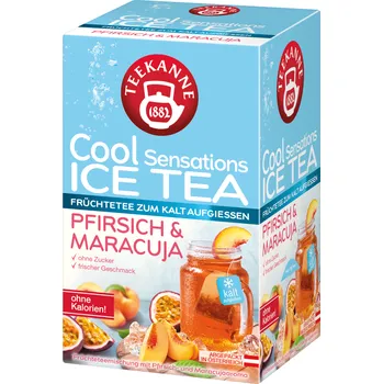 Čaj Teekanne Cool Sensations Ice Tea broskev/maracuja 18x 2,5 g