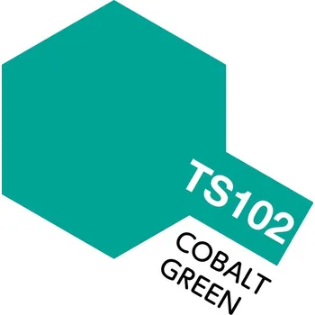 Modelářská barva Tamiya TS102 Cobalt Green/Kobaltová zelená