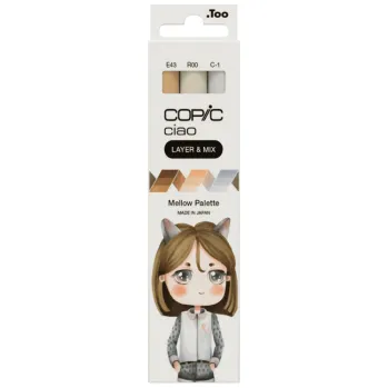 Copic Ciao sada 3ks Mellow Palette (Copic Ciao sada 3ks Mellow Palette)