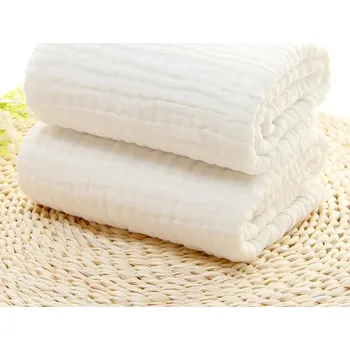 Dětská deka Mušelínová bavlněná deka pro miminko 105×105 cm | dětská osuška, kojenecká deka - D