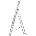Hliníkový žebřík MATTERHORN, třídílný, 3x12 příček, 5410 mm