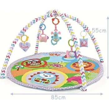 Hrací deka Deka s hrazdičkou pro miminka a batolata | dětská deka, hrací deka - A3