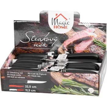 Kuchyňský nůž Nůž MagicHome, na steak, Sellbox 30 ks