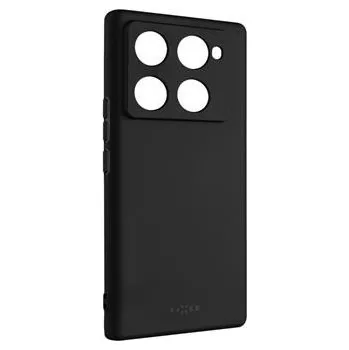Pouzdro na mobilní telefon Zadní pogumovaný kryt FIXED Story pro Infinix Note 40 Pro 4G, černý FIXST-1309-BK