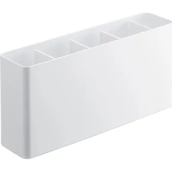 Příborník do zásuvky Bílý kovový kuchyňský stojan Yamazaki Tower 30 x 6,8 cm