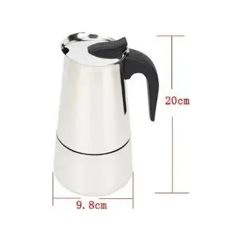 Moka konvice Moka konvička na sporák pro espresso | moka konvička, kávovar - 6 šálků