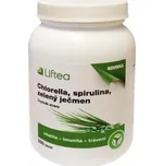 LIFTEA Chlorella/Spirulina/Zelený ječmen tbl.250