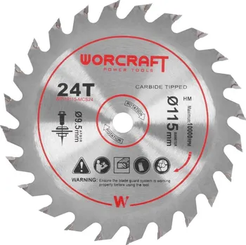 Pilový kotouč Kotouč Worcraft CMCS-S20LiB,115x9,5 mm, 24T, pilový