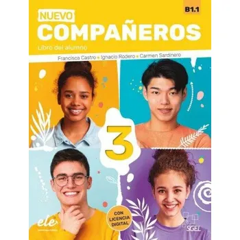 Španělský jazyk Nuevo Companeros 3 - Libro del alumno (3. edice) - Ignacio Rodero, Carmen Sardinero, Castro Francisca