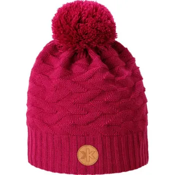 Čepice Pletená Merino čepice Kamakadze AW71 114 - růžová UNI