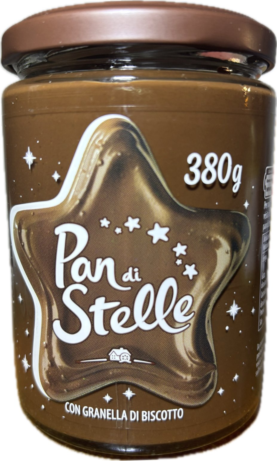 PAN di STELLE - lískooříškový a kakaový krém se sušenkami 380 gr