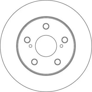 Brzdový kotouč Brzdový kotouč TRW DF3970