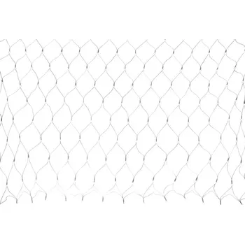 Vánoční dekorace Řetěz MagicHome Vánoce Netled, 160 LED studená bílá, MULTI CONNECT, jednoduché svícení, bílý kabel, 230 V, 50 Hz, IP44, bez zdroje, exteriér, osvětlení, L-1x2 m